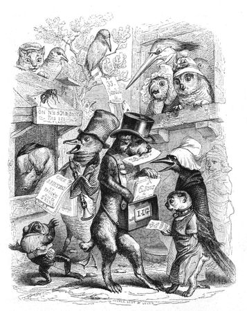 Коллектив авторов - Сцены частной и общественной жизни животных