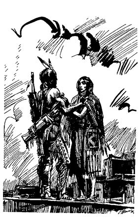 Джеймс Шульц - Ошибка Одинокого Бизона