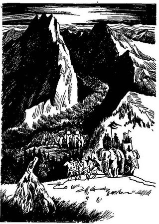 Ганс Бауман - Я шел с Ганнибалом. Историко-приключенческая повесть