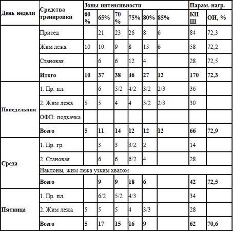 Евгений Головихин - Программа по пауэрлифтингу