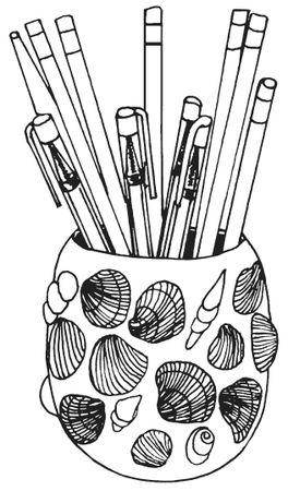 Светлана Ращупкина - Поделки из морских камешков и ракушек