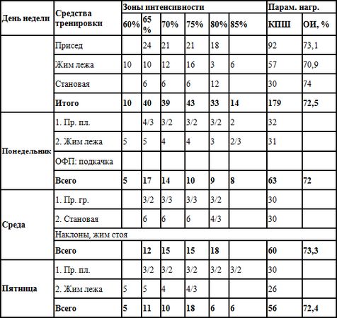 Евгений Головихин - Программа по пауэрлифтингу