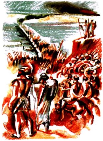 Самуэлла Фингарет - Скифы в остоконечных шапках (Художник В. Хвостов)