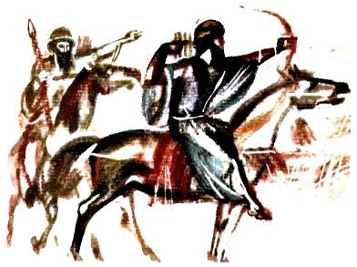 Самуэлла Фингарет - Скифы в остоконечных шапках (Художник В. Хвостов)