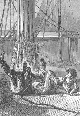 Жюль Верн - Пятнадцатилетний капитан ( илл.Мейер )