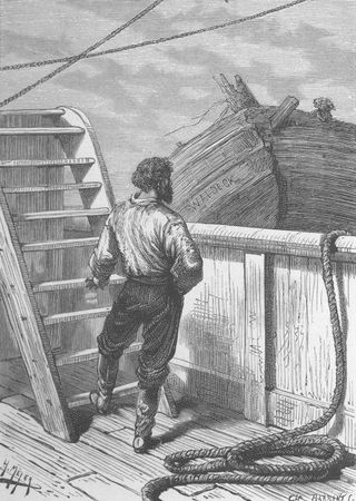 Жюль Верн - Пятнадцатилетний капитан ( илл.Мейер )