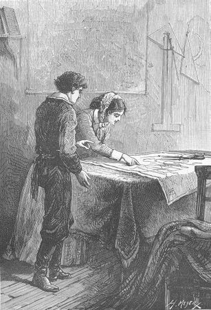 Жюль Верн - Пятнадцатилетний капитан ( илл.Мейер )