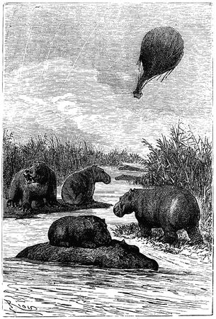 Жюль Верн - Пять недель на воздушном шаре