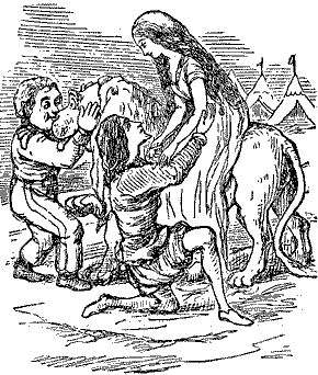 Уильям Теккерей - Кольцо и роза, или История принца Обалду и принца Перекориля