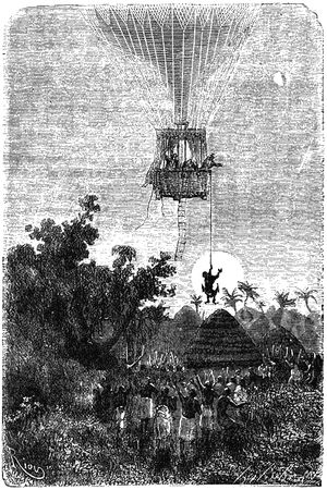 Жюль Верн - Пять недель на воздушном шаре