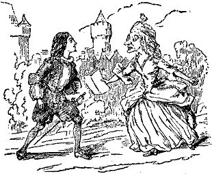 Уильям Теккерей - Кольцо и роза, или История принца Обалду и принца Перекориля