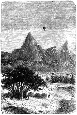 Жюль Верн - Пять недель на воздушном шаре