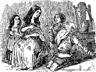 Уильям Теккерей - Кольцо и роза, или История принца Обалду и принца Перекориля