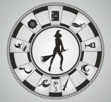 Дмитрий Невский, Барбара Моор - Модная ведьма.Таро ведьм