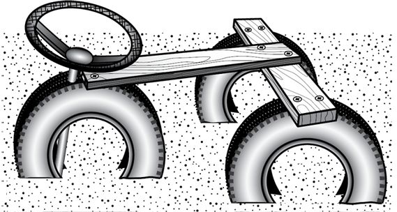Юрий Подольский - Мебель и садовые украшения из автомобильной резины