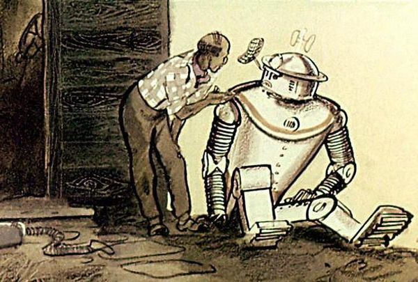 Айзек Азимов - Робот ЭЛ-76 попадает не туда