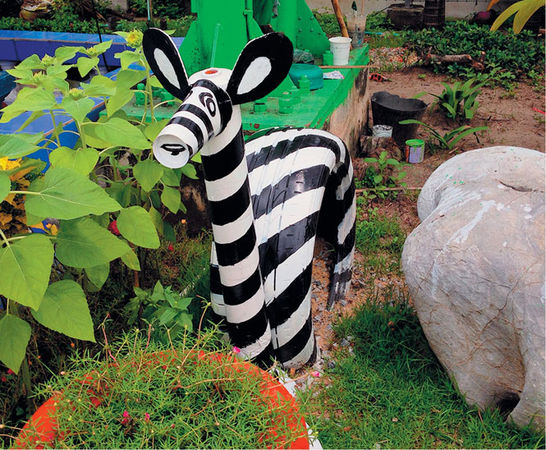 Юрий Подольский - Мебель и садовые украшения из автомобильной резины