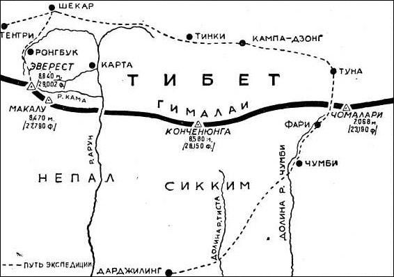 Фрэнсис Ионгхезбенд - Борьба за Эверест