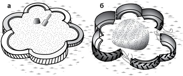 Юрий Подольский - Мебель и садовые украшения из автомобильной резины