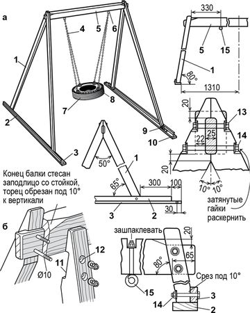 Юрий Подольский - Мебель и садовые украшения из автомобильной резины