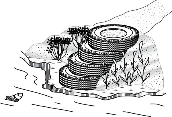 Юрий Подольский - Мебель и садовые украшения из автомобильной резины