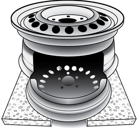 Юрий Подольский - Мебель и садовые украшения из автомобильной резины