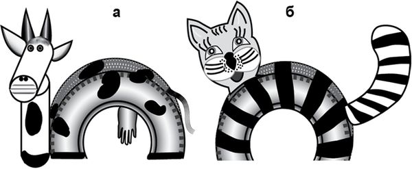 Юрий Подольский - Мебель и садовые украшения из автомобильной резины