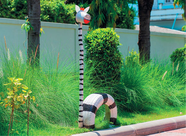 Юрий Подольский - Мебель и садовые украшения из автомобильной резины