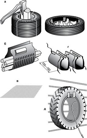 Юрий Подольский - Мебель и садовые украшения из автомобильной резины