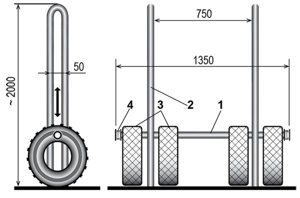Юрий Подольский - Мебель и садовые украшения из автомобильной резины