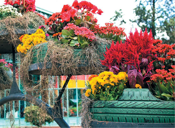 Юрий Подольский - Мебель и садовые украшения из автомобильной резины