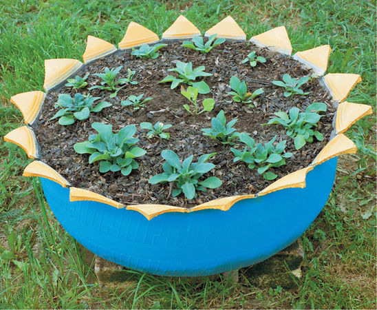 Юрий Подольский - Мебель и садовые украшения из автомобильной резины