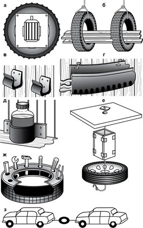 Юрий Подольский - Мебель и садовые украшения из автомобильной резины