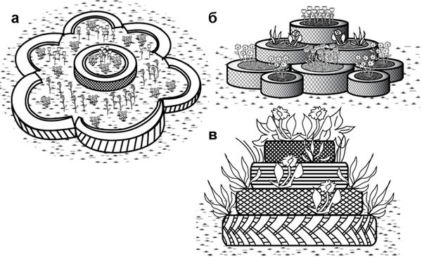 Юрий Подольский - Мебель и садовые украшения из автомобильной резины