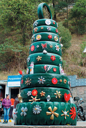 Юрий Подольский - Мебель и садовые украшения из автомобильной резины