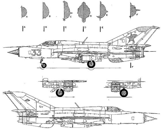 С. Иванов - МиГ-21. Особенности модификаций и детали конструкции. Часть 1