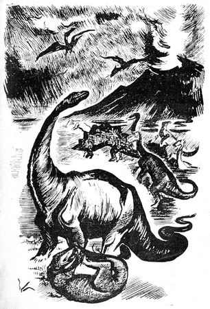 Николай Плавильщиков - Бронтозавр