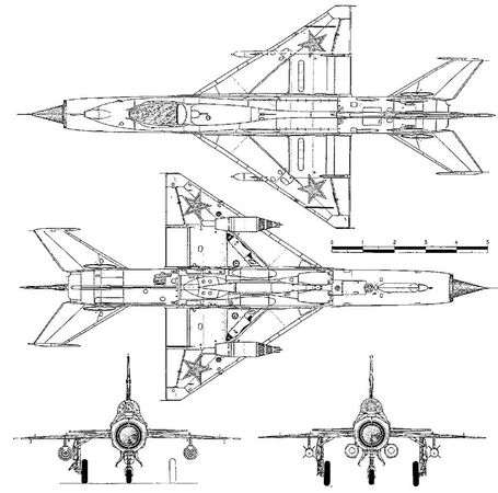 С. Иванов - МиГ-21. Особенности модификаций и детали конструкции. Часть 1