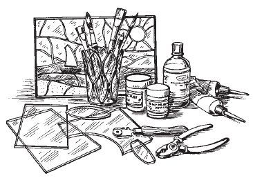 Елена Каминская - Витражи своими руками