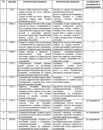Евгений Головихин - Программа по по тайскому боксу (муайтай)