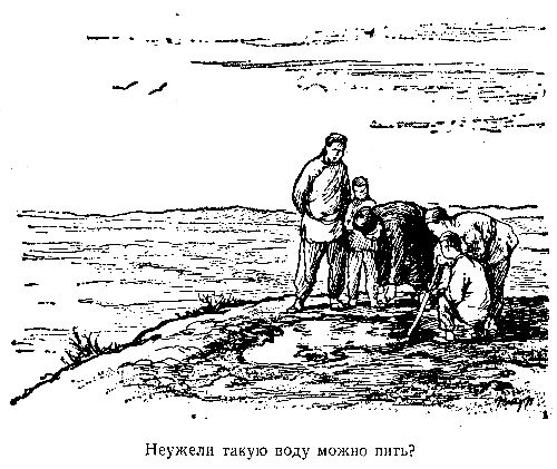 Владимир Обручев - Золотоискатели в пустыне (Художник П. П. Павлинов)