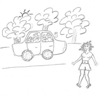 Татьяна Козырева - Девушка на обочине