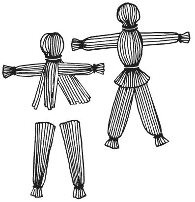 Вера Преображенская - Поделки из соломки