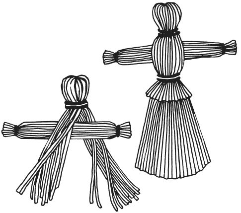 Вера Преображенская - Поделки из соломки