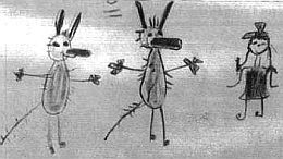 Ребенок учится говорить.