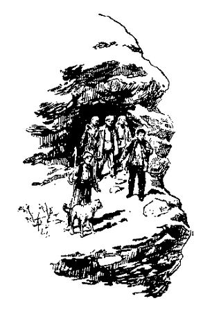 Вахтанг Ананян - Пленники Барсова ущелья (илл. А. Лурье) 1956г