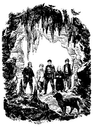 Вахтанг Ананян - Пленники Барсова ущелья (илл. А. Лурье) 1956г