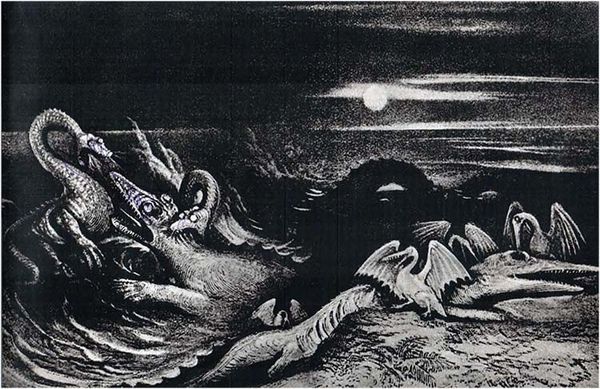 Йозеф Аугуста, Зденек Буриан - Летающие ящеры и древние птицы