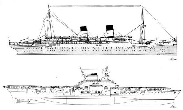 Андрей Платонов - Несостоявшиеся "Авианосные" державы