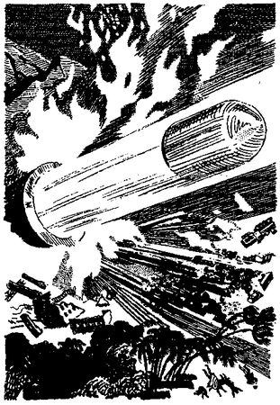 Жюль Верн - Плавучий остров. Вверх дном